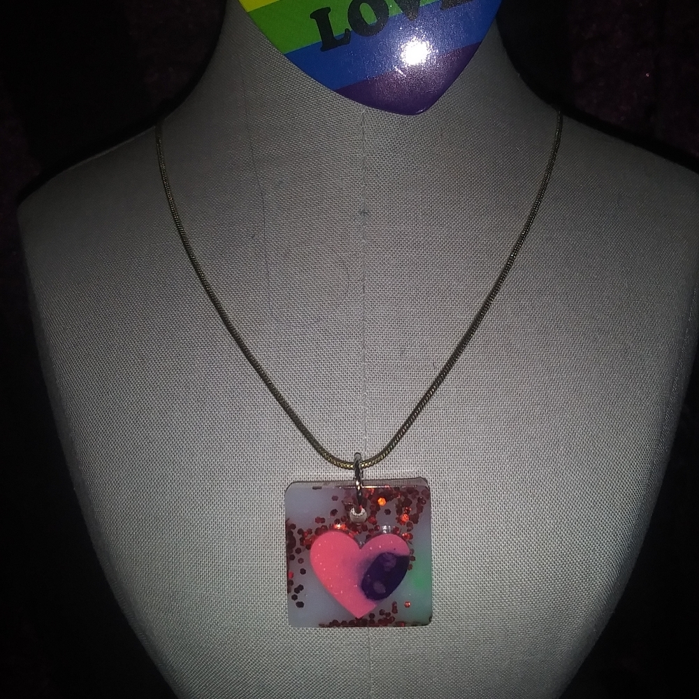 Handmade Resin Necklace